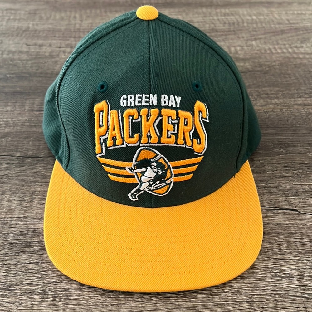 Mitchell and Ness Green Bay Packers Snapback Hat
